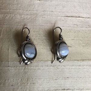 Sterling Azzar Pierced Earrings